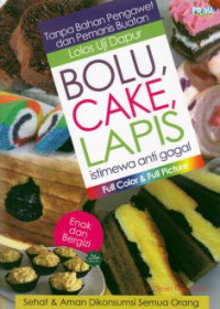 Image of Bolu, cake, lapis istimewa anti gagal