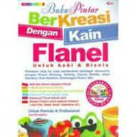 Image of Buku pintar berkreasi dengan kain flanel