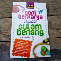Image of Seni berkarya dengan sulam benang