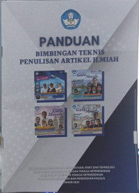Image of Panduan bimbingan teknis penulisan artikel ilmiah