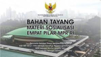 Image of Bahan tayang materi sosialisasi empat pilar MPR RI