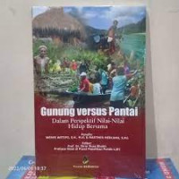 Image of Gunung versus pantai dalam perspektif nilai-nilai hidup bersama