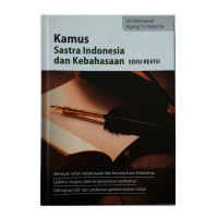 Image of Kamus sastra Indonesia dan kebahasaan