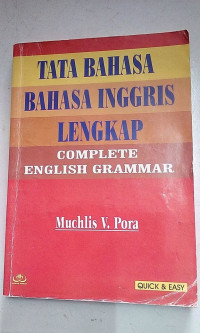 Image of Tata bahasa Inggris lengkap