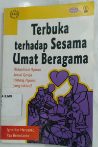 Image of Terbuka terhadap sesama umat beragama