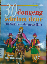 Image of 30 Dongeng sebelum tidur (07) untuk anak muslim