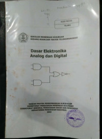 Image of Dasar elektronika analog dan digital