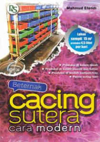 Image of Beternak cacing sutera cara modern