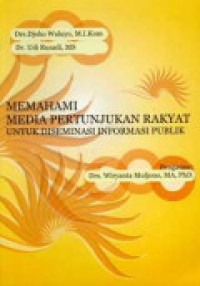 Image of Memahami media pertunjukan rakyat untuk diseminasi informasi publik