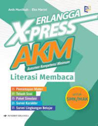 Image of Erlangga X-Press AKM literasi membaca SMK/MAK