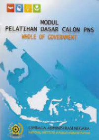 Image of Modul pelatihan dasar calon PNS : whole of government