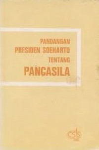 Image of Pandangan presiden Soeharto tentang pancasila