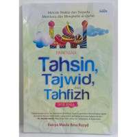 Image of Panduan tahsin tajwid  tahfizh untuk pemula