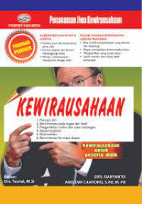 Image of Kewirausahaan : Penanaman jiwa kewirausahaan