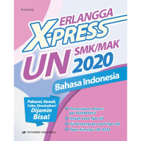 Image of Erlangga X-PRESS UN SMK/MAK 2020 bahasa Indonesia