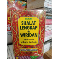 Image of Risalah shalat lengkap dan wiridan